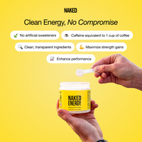 Fruit Punch Pre Workout Supplement | Naked Energy - 30 Servings