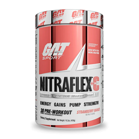 GAT Nitraflex + C Strawberry Mango 30serv