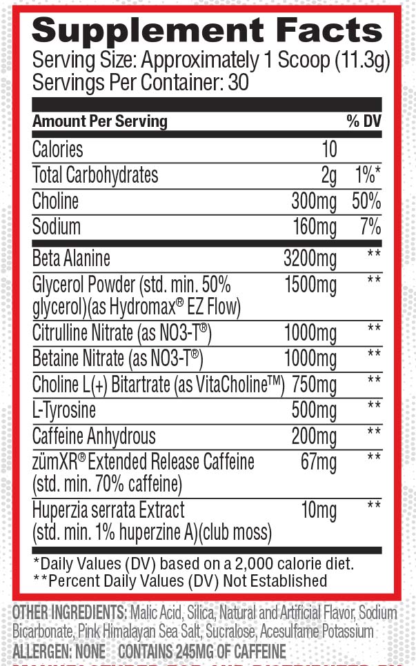 NOXygen Preworkout
