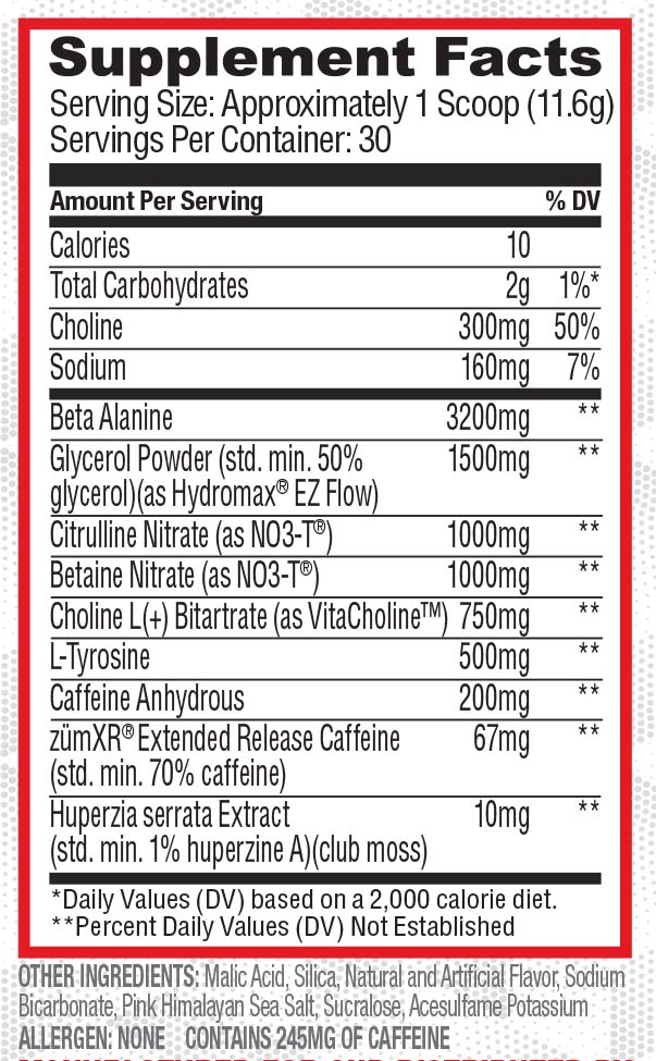 NOXygen Preworkout