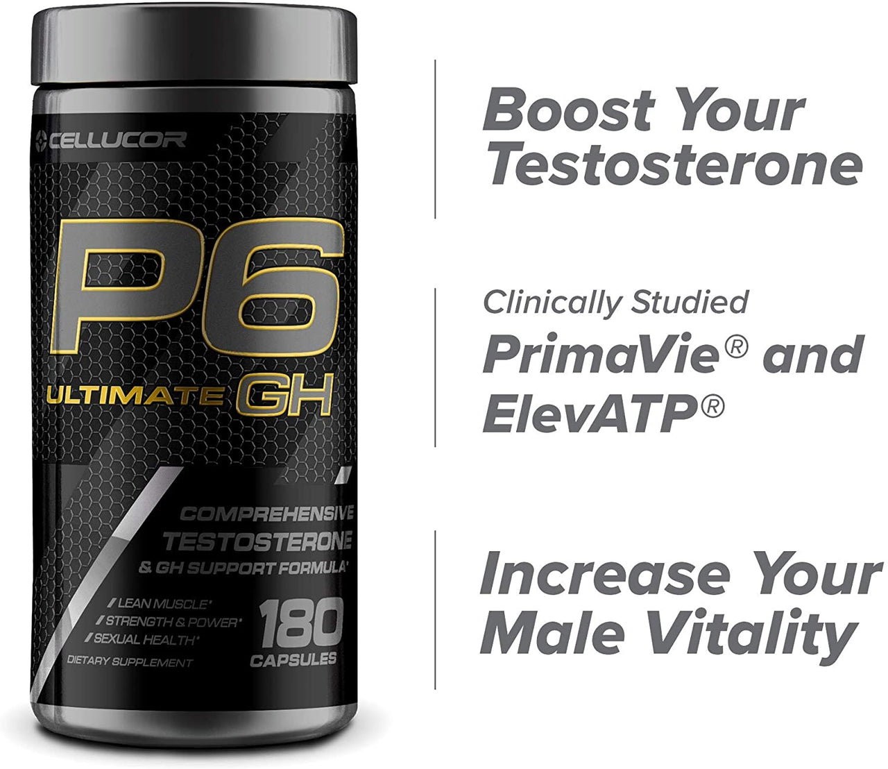 P6 Ultimate GH Testosterone Booster