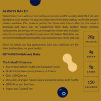 PB Blueberry Vegan Protein | Naked Shake - 30 Servings