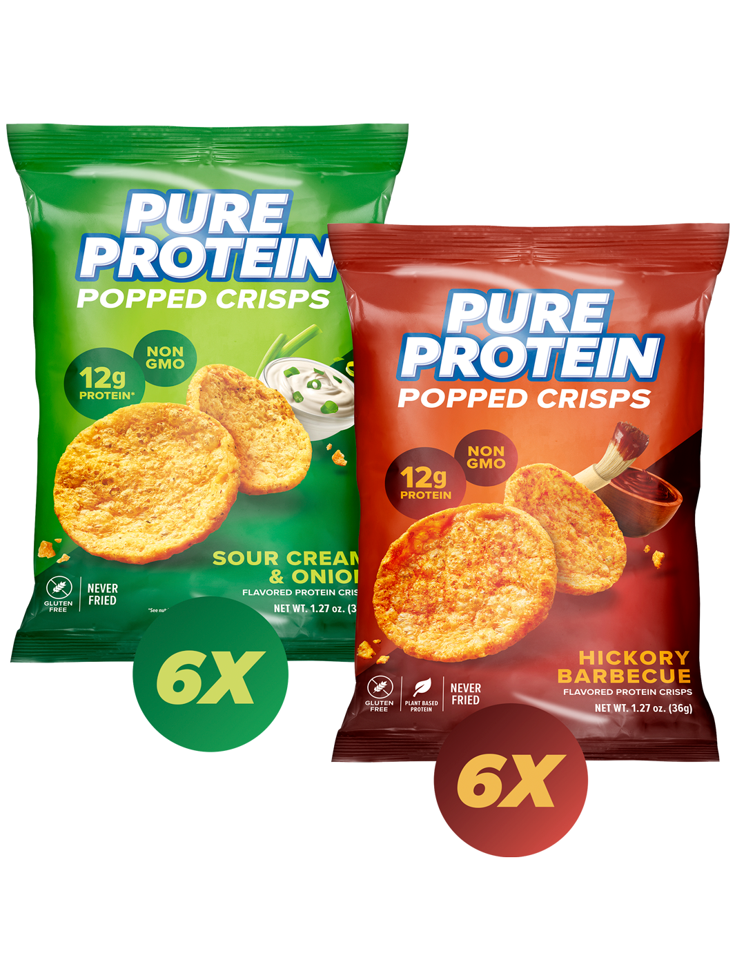 Pure Protein Popped Crisps Variety Pack