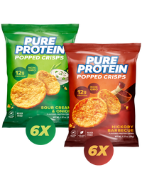 Pure Protein Popped Crisps Variety Pack