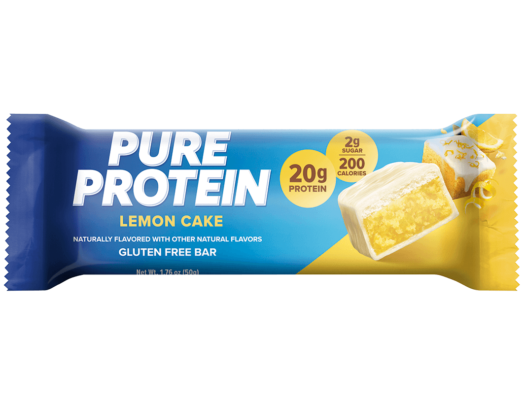 Lemon Cake Protein Bars