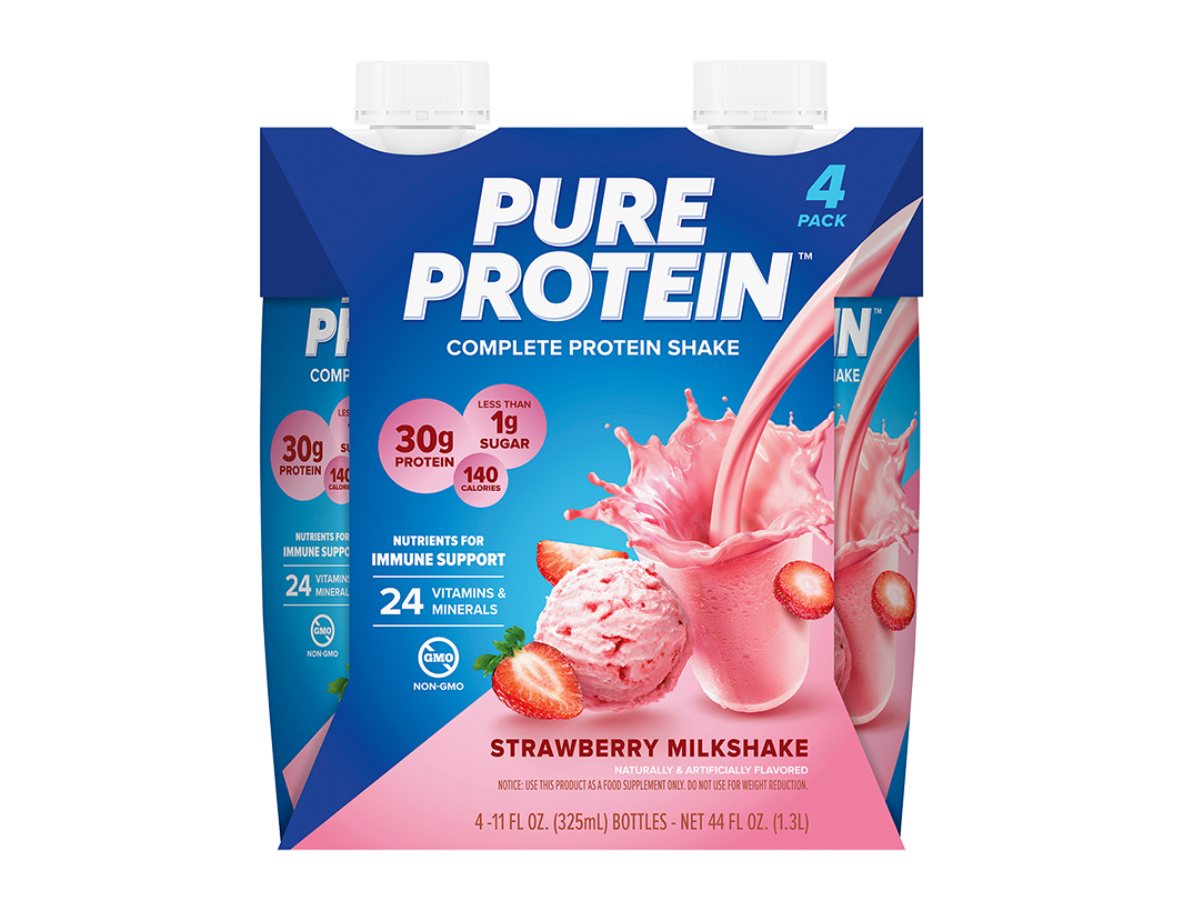 Strawberry Milkshake Complete Protein Shake
