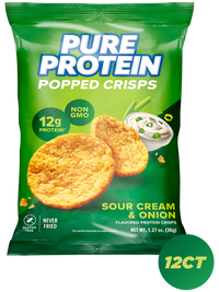 Sour Cream & Onion Popped Crisps