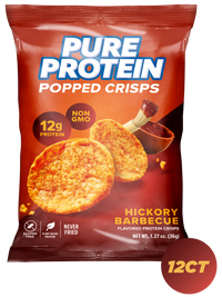 Hickory Barbecue Popped Crisps
