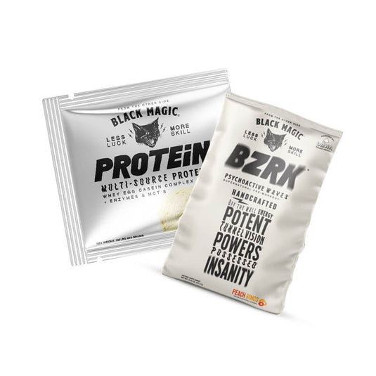 Multi-Source Protein Honey Grahams + BZRK Peach Rings Sample Pack