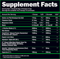 SUPERHUMAN PUMP - Stim Free Pre Workout.