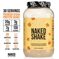 Pumpkin Spice Protein Shake | Naked Shake - 30 Servings