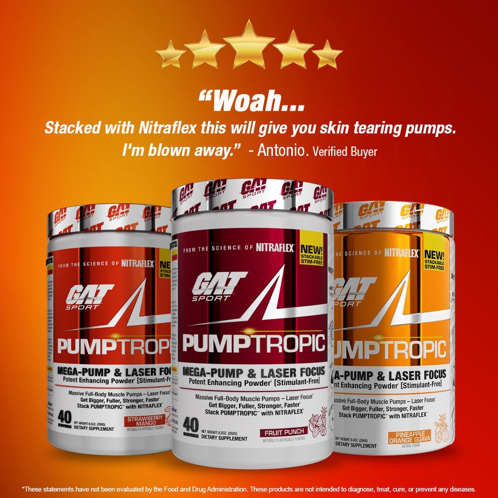 PUMPTROPIC Stim-Free Pre-Workout