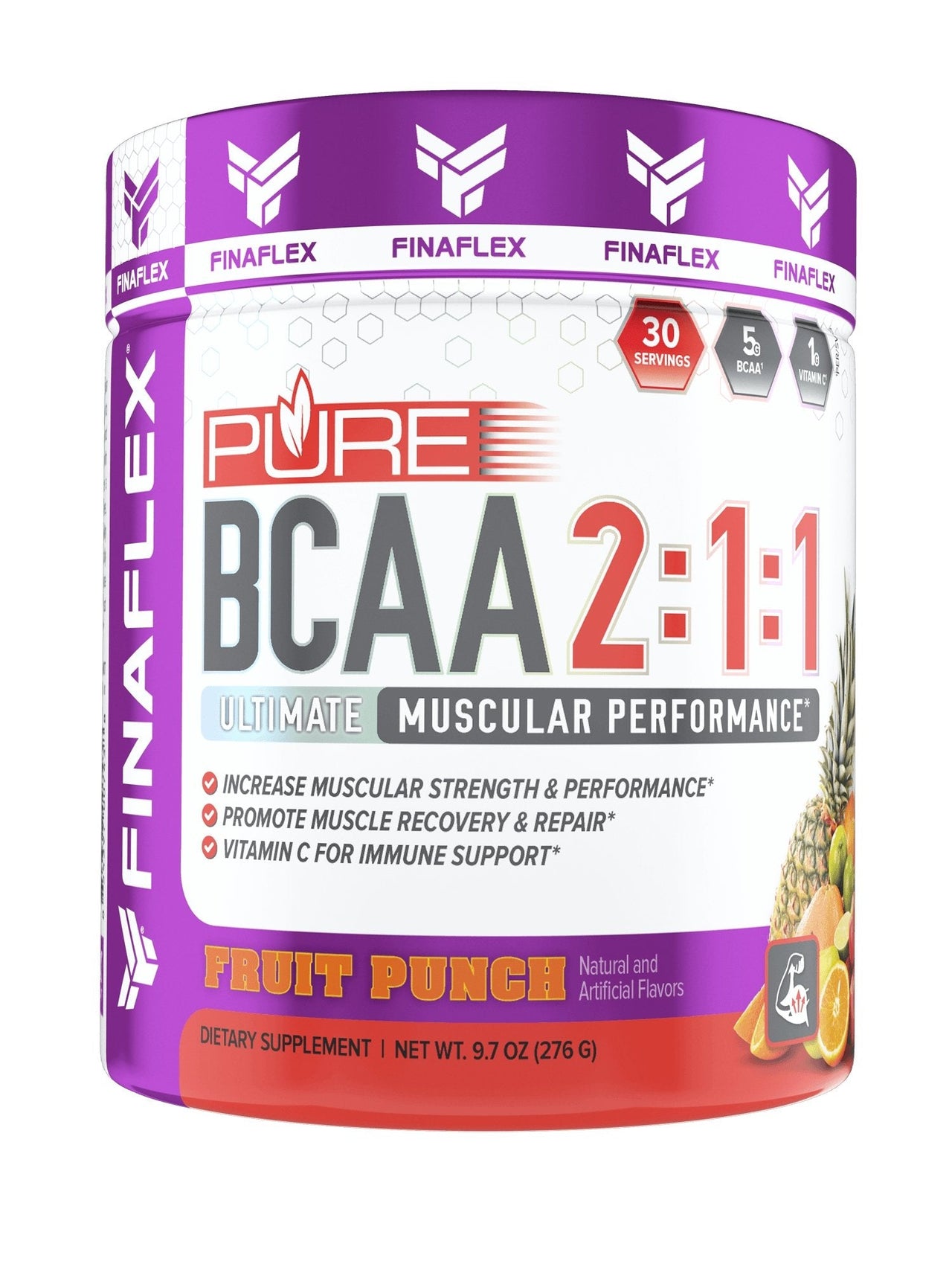 PURE BCAA 2:1:1, ULTIMATE MUSCULAR PERFORMANCE