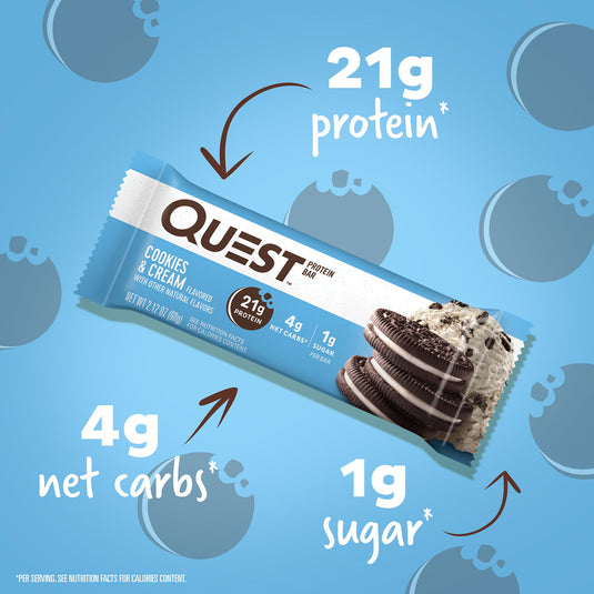 Cookies & Cream Protein Bars