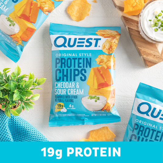 Cheddar & Sour Cream Original Style Protein Chips