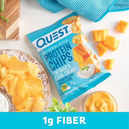 Cheddar & Sour Cream Original Style Protein Chips