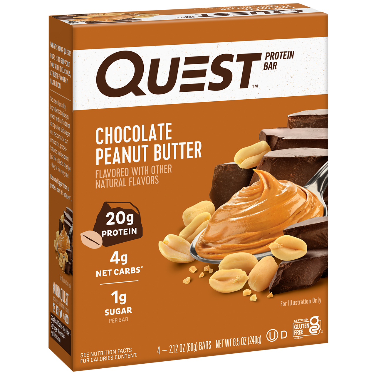 Chocolate Peanut Butter Protein Bar