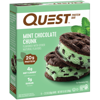 Mint Chocolate Chunk Protein Bars