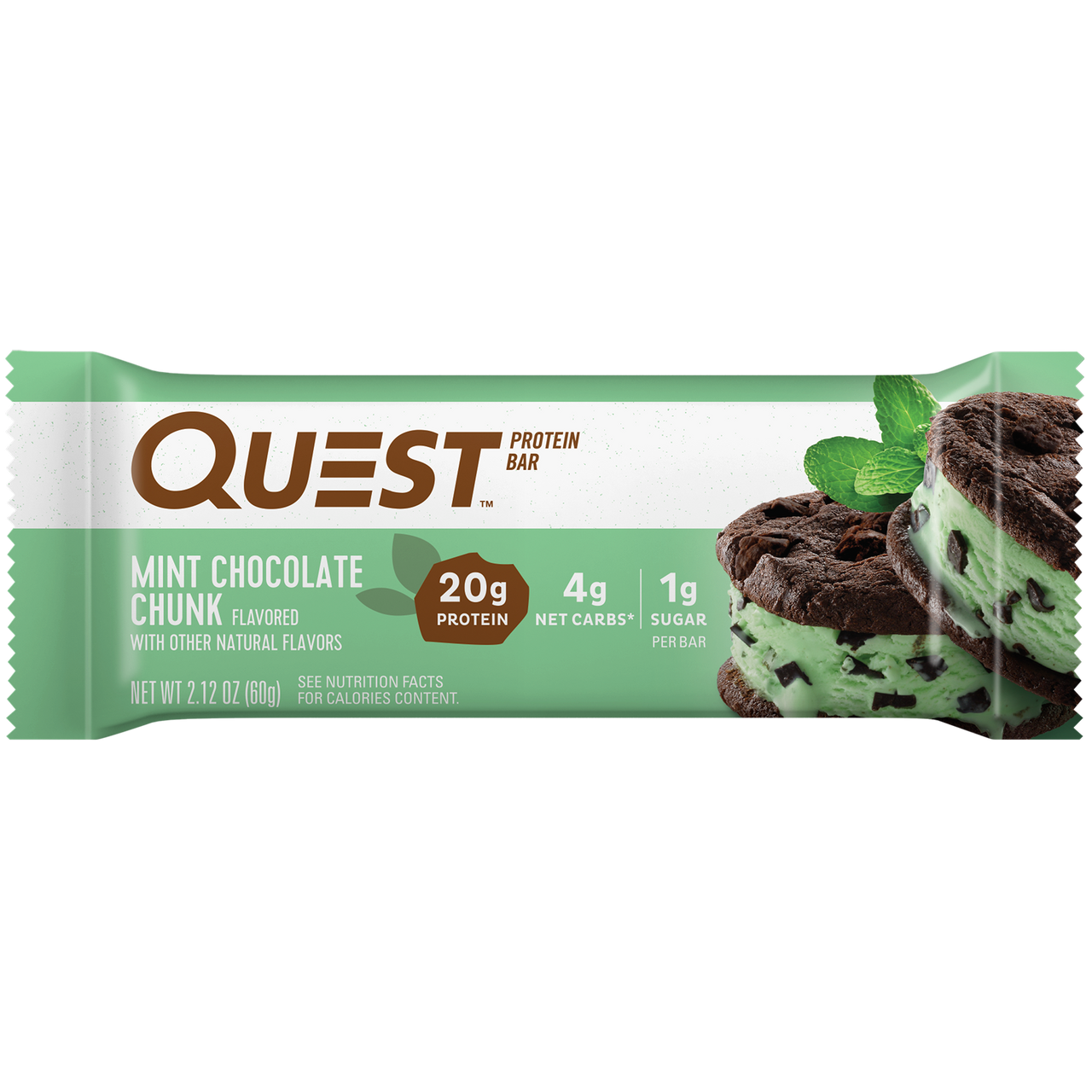 Mint Chocolate Chunk Protein Bars