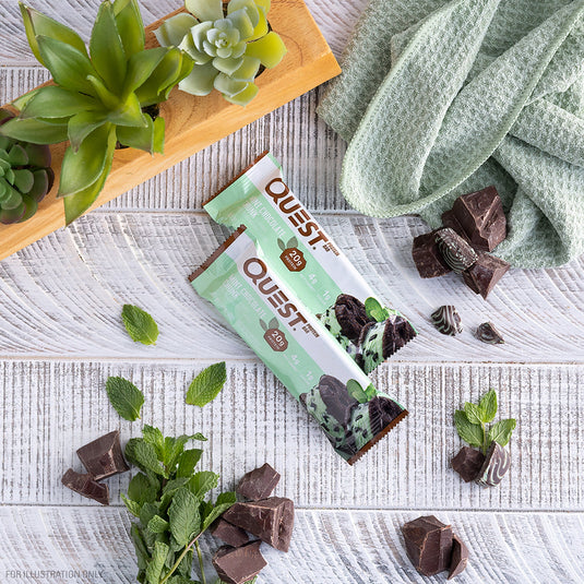 Mint Chocolate Chunk Protein Bars