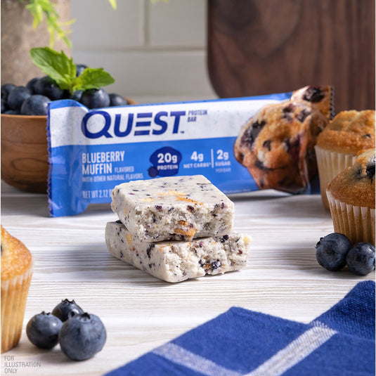 Blueberry Muffin Protein Bars