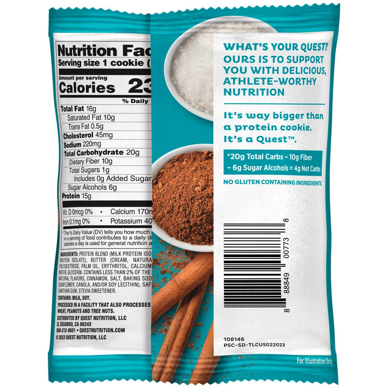 Snickerdoodle Protein Cookies