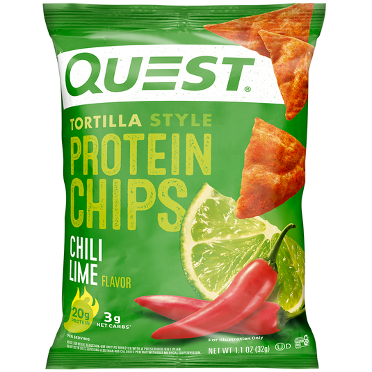 Chili Lime Tortilla Style Protein Chips