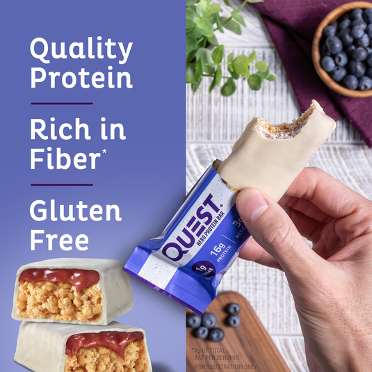 Blueberry Cobbler Hero Protein Bars