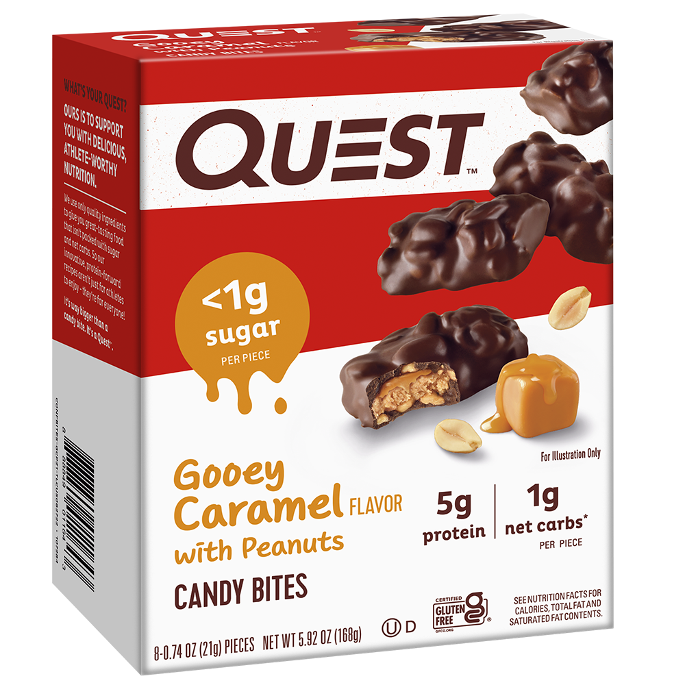 Gooey Caramel Candy Bites