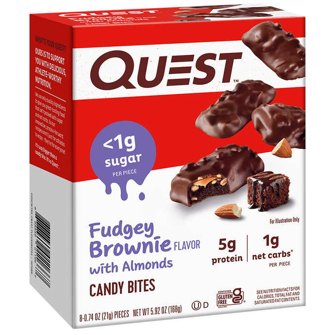 Fudgey Brownie Candy Bites