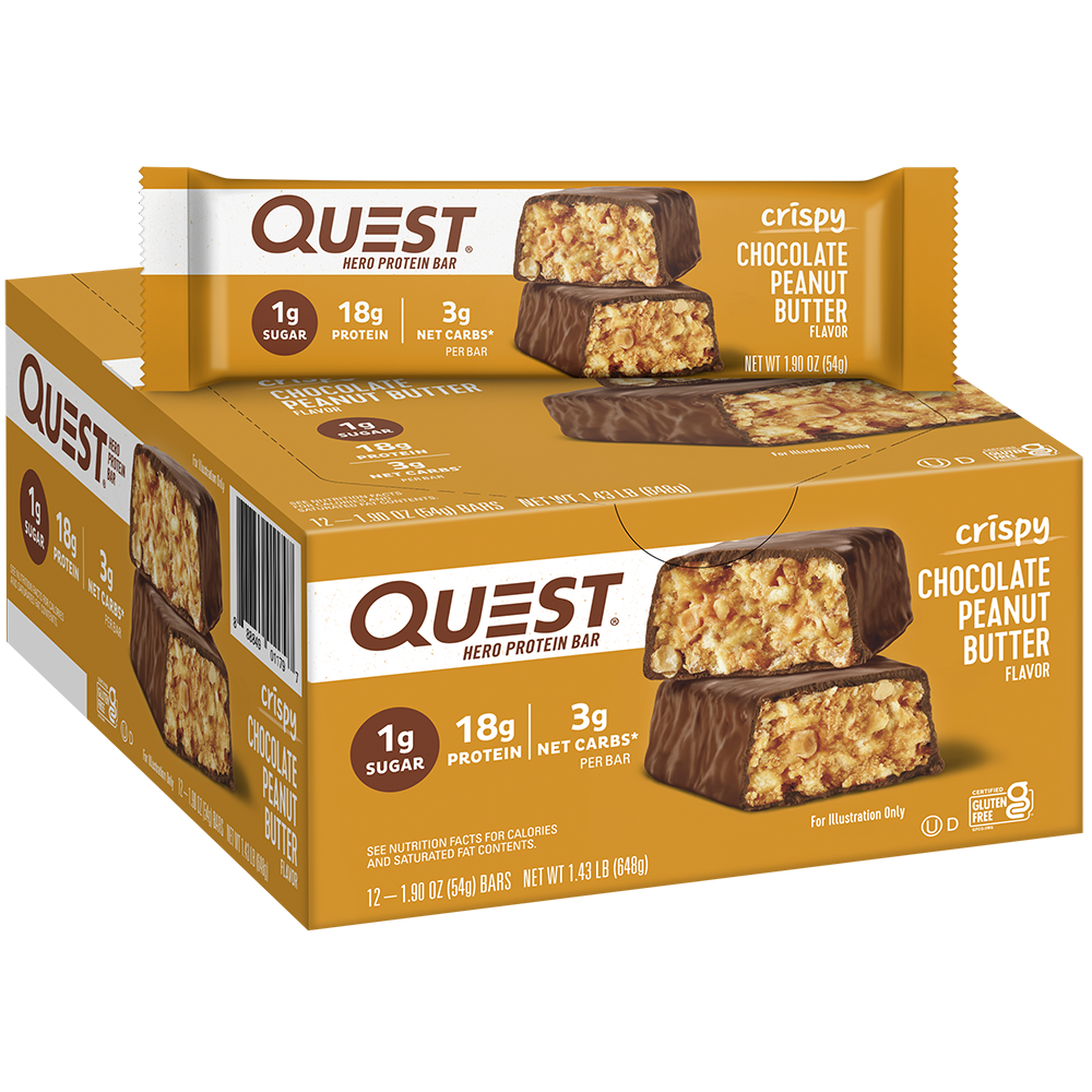 Chocolate Peanut Butter Hero Protein Bars