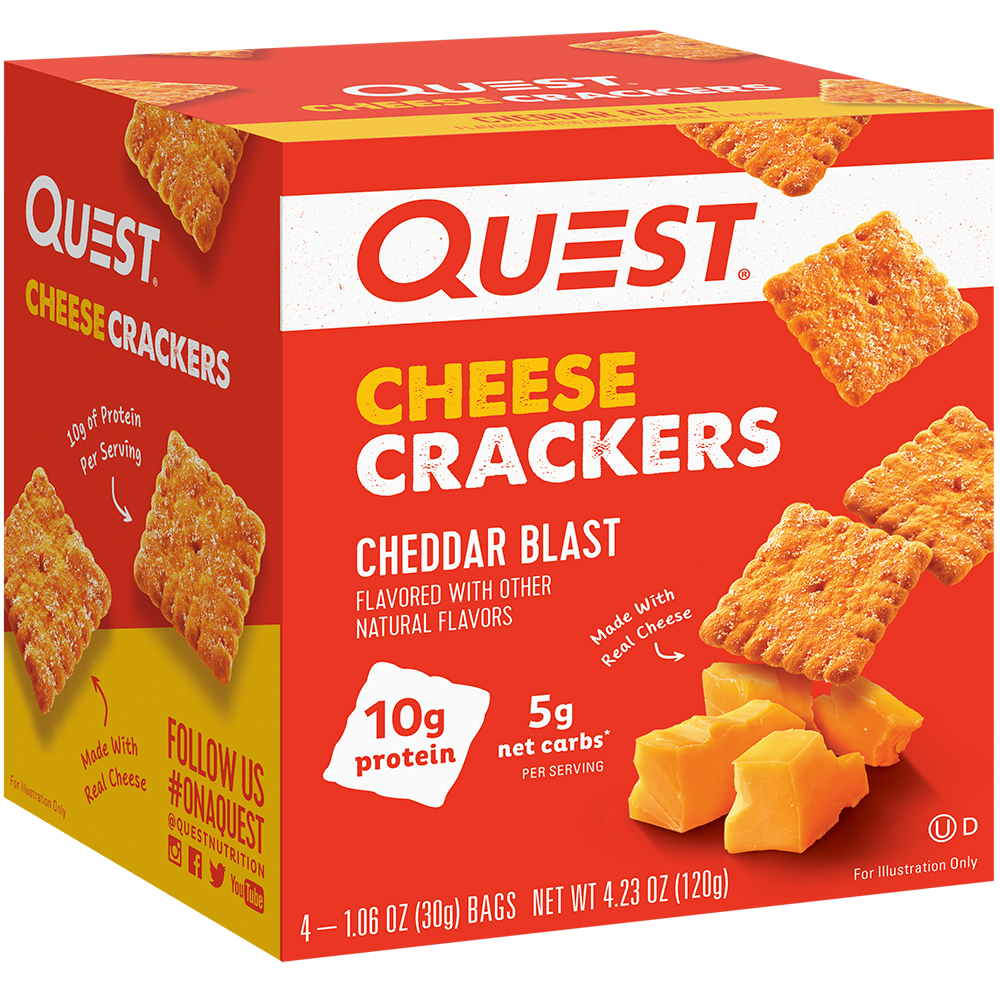 Cheddar Blast Cheese Crackers