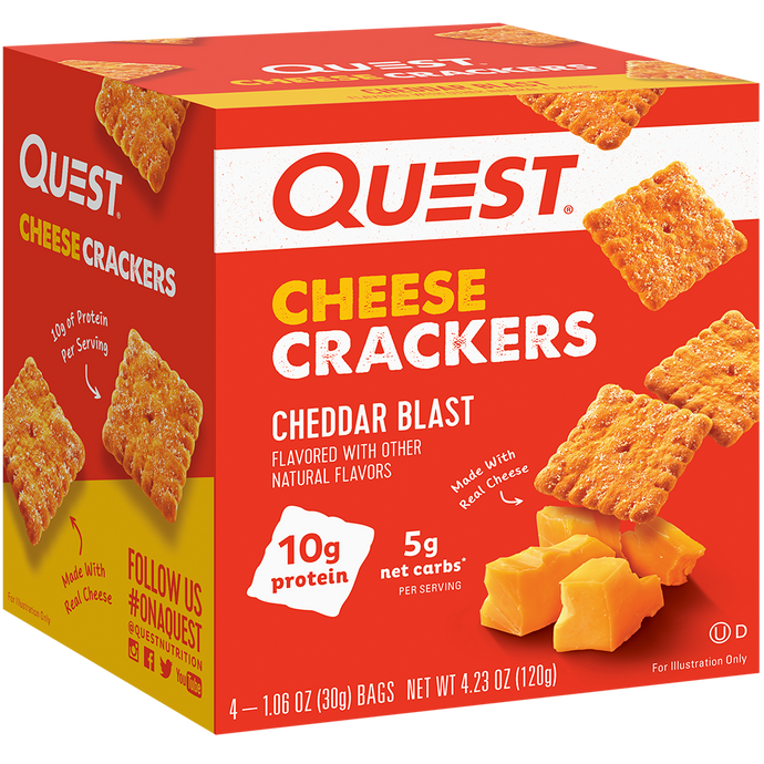 Cheddar Blast Cheese Crackers