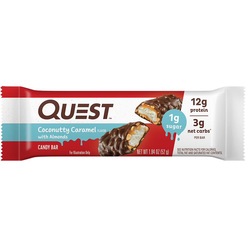 Coconutty Caramel Candy Bars