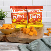 Cheddar Crunchy Protein Puffs