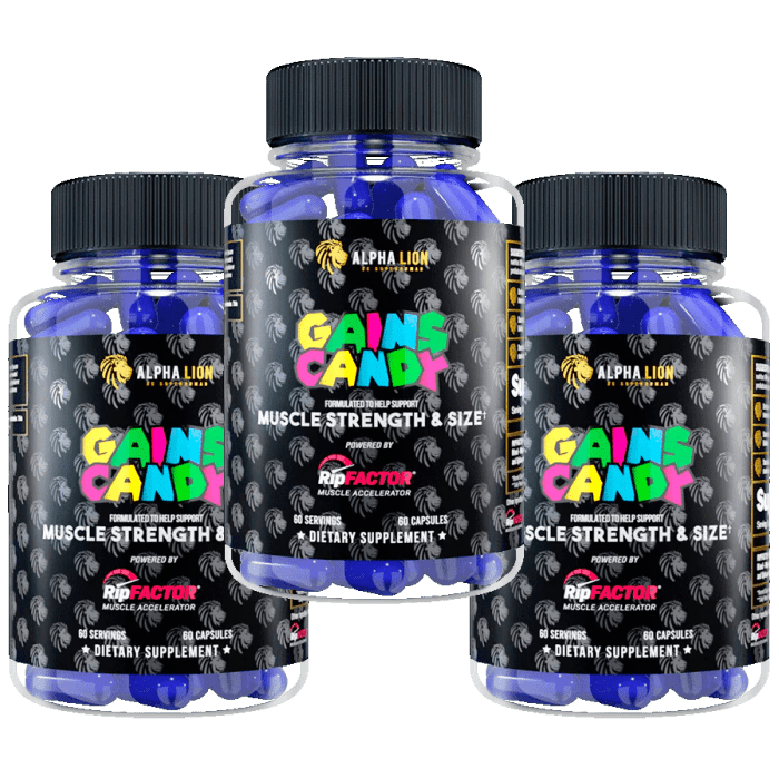 GAINS CANDY™ RIPFACTOR®  - Increase Muscle Strength & Size RP.
