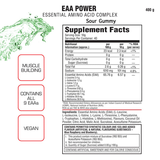 EAA POWER Essential Amino Acid Complex