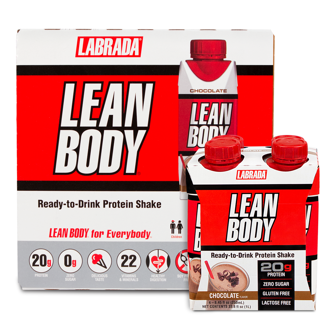 Lean Body Ready-to-Drink Protein Shake (8.45oz) 16 Pack - S&S