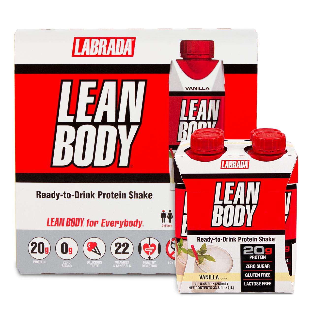 Lean Body Ready-to-Drink Protein Shake (8.45oz) 16 Pack - S&S