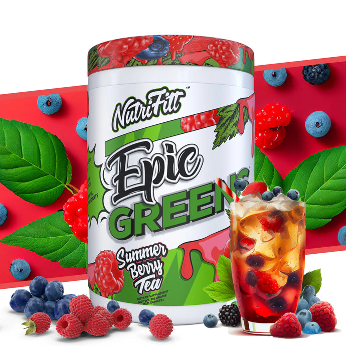 NutriFitt Epic Greens 30 serv - Georgia Sweet Peach