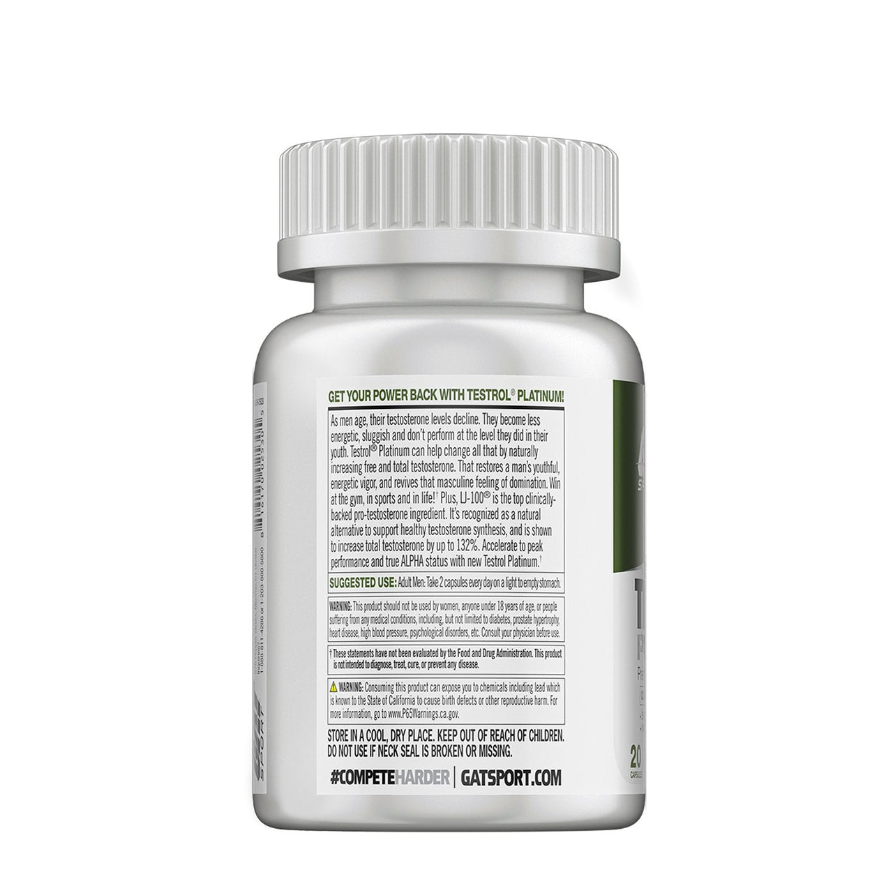 Testrol Platinum - 20 Caps