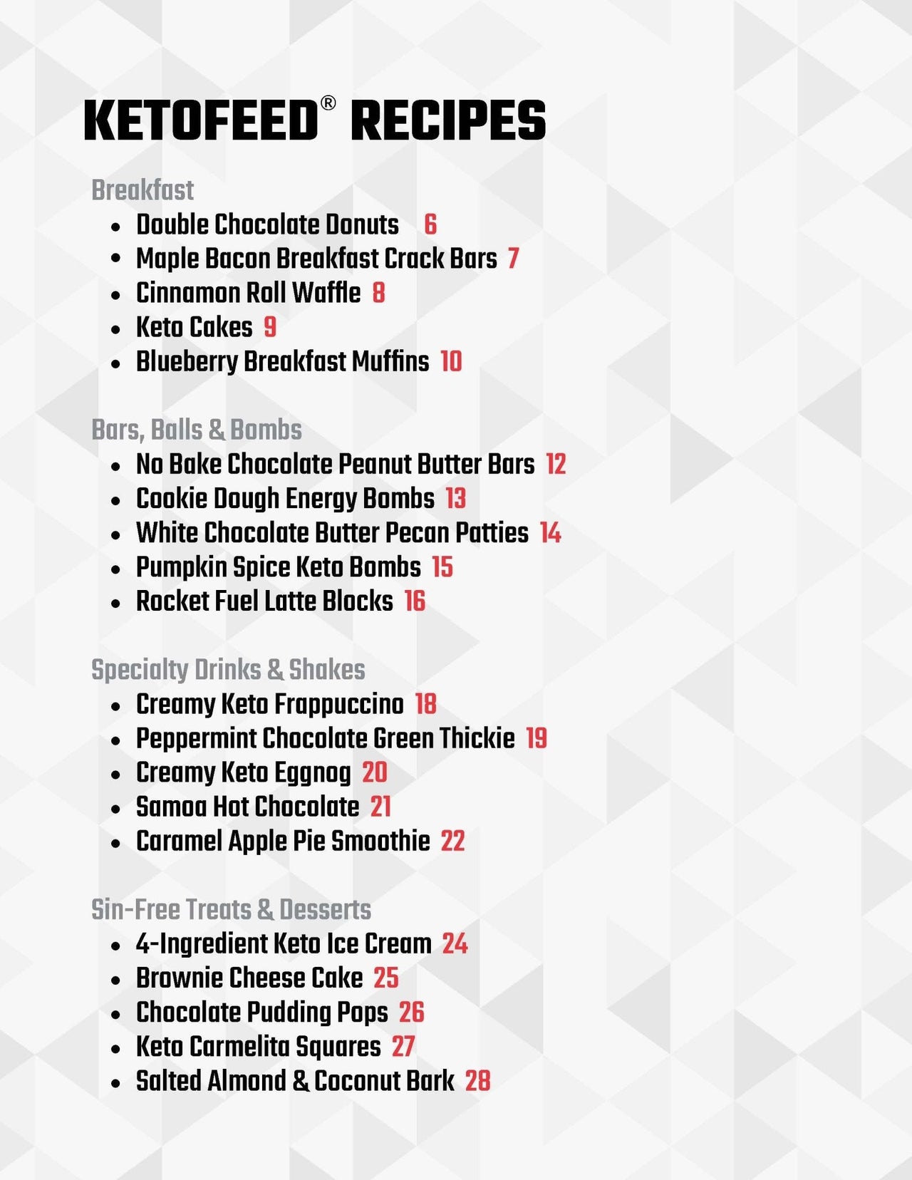The Ketofeed Cookbook eBook