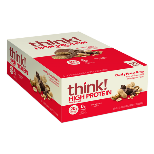 High Protein Bar, Chunky Peanut Butter