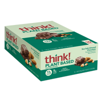 Plant-Based High Protein Bar, Sea Salt Almond Chocolate