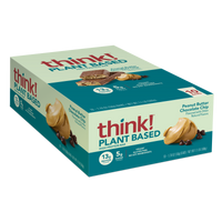 Plant-Based High Protein Bar, Peanut Butter Chocolate Chip