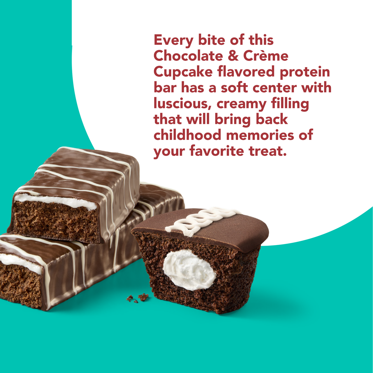 Sweet Treat High Protein Bar, Chocolate Crème Cupcake