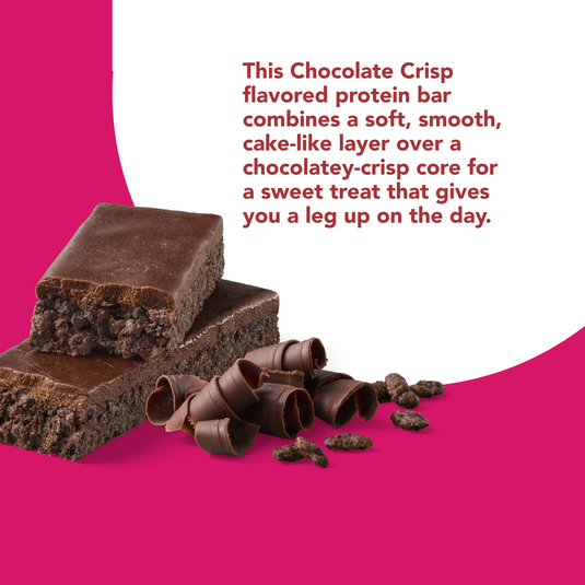 Crisp High Protein Bar, Chocolate Crisp