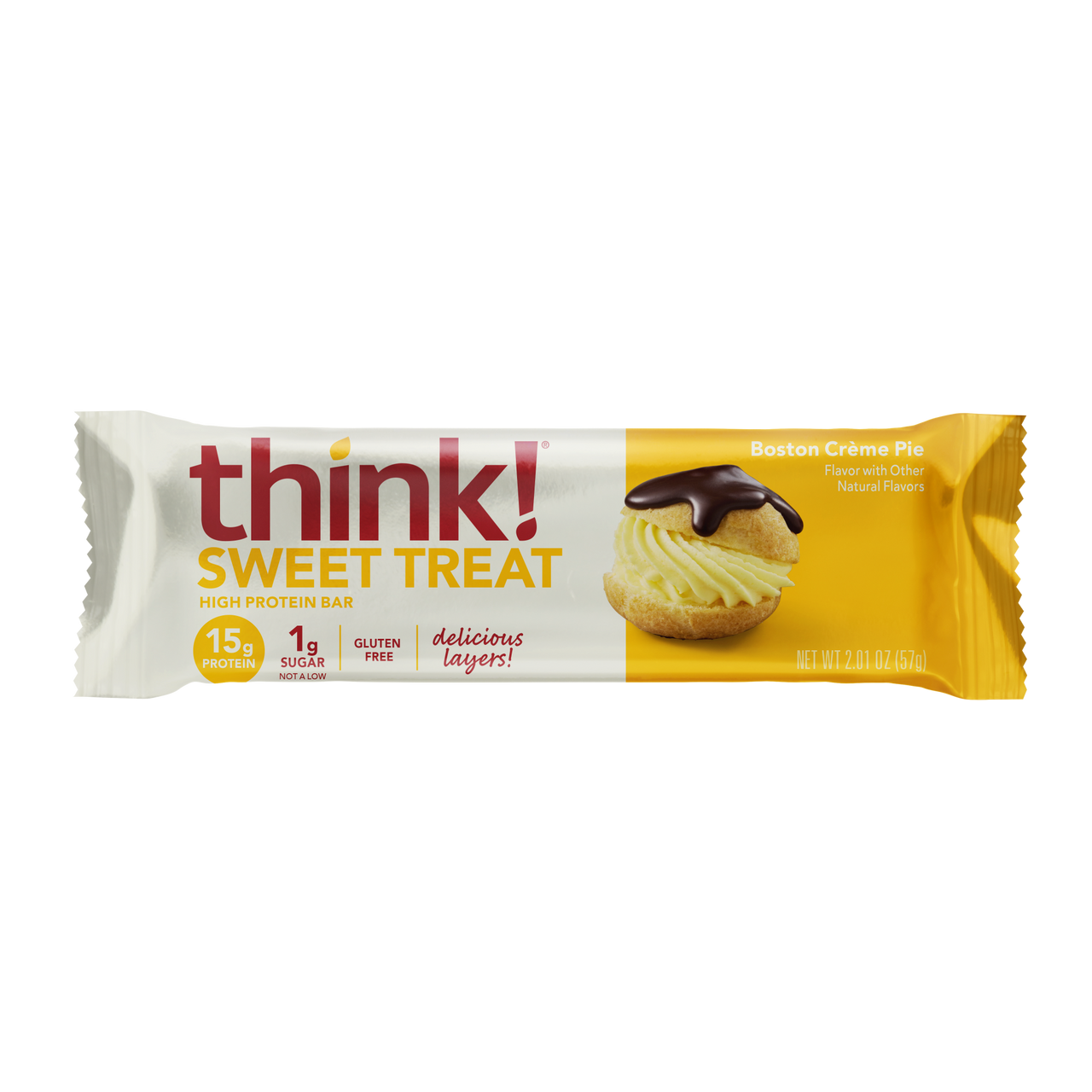Sweet Treat High Protein Bar, Boston Crème Pie