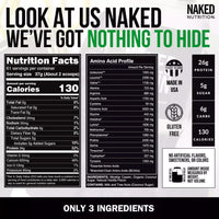 Vanilla Casein Protein Powder | Naked Vanilla Casein 5LB