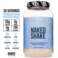 Vanilla Protein Shake | Naked Shake - 30 Servings